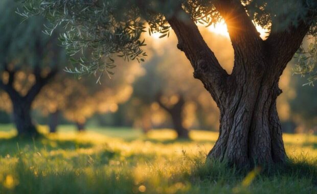 travel hotspot showcasing renowned cuisine and outstanding olive oil with a backdrop of olive trees