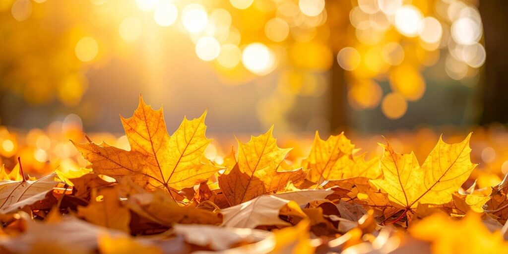 autumn leaves background