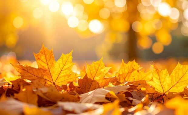 autumn leaves background
