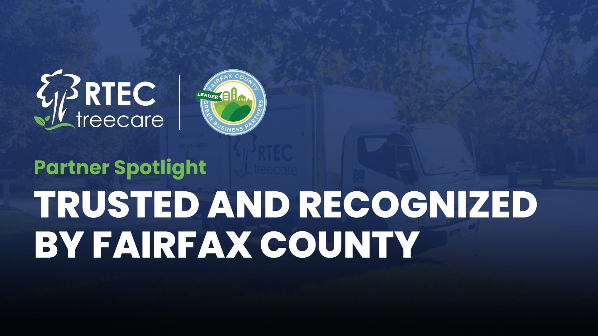 RTEC Treecare Fairfax County’s Green Business Partners Program Video Spotlight